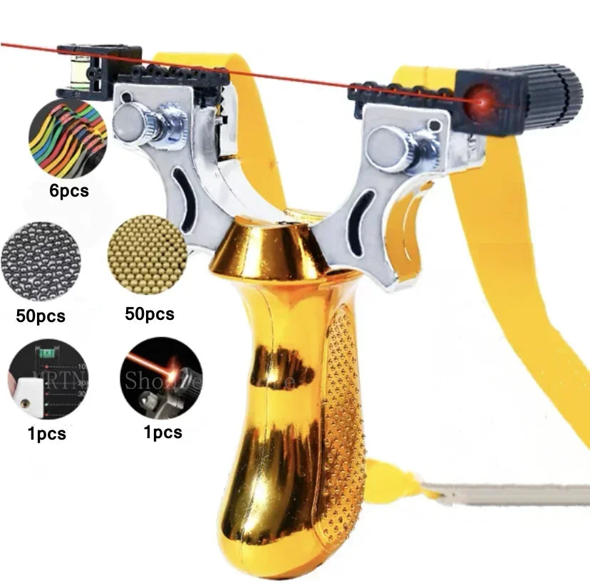 Professional Shooting Resin Slingshot Rubber Band High Power Hunting Catapult Outdoor Game Game Tool High Quality