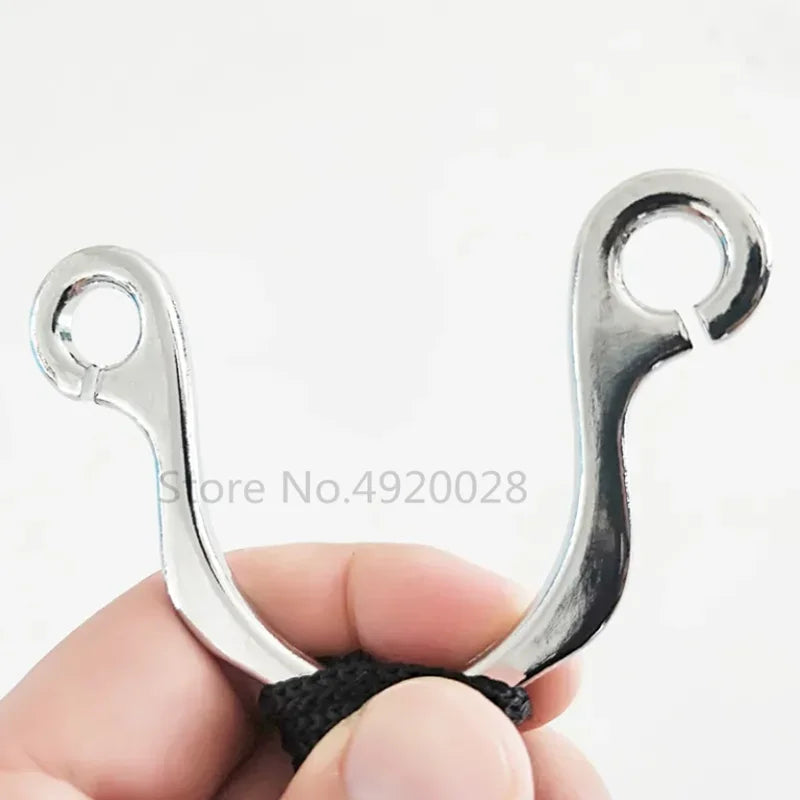 Newest Powerful Sling Shot Aluminium Alloy Slingshot  Bow Catapult Outdoor Hunting Shooting Professional Slingshot