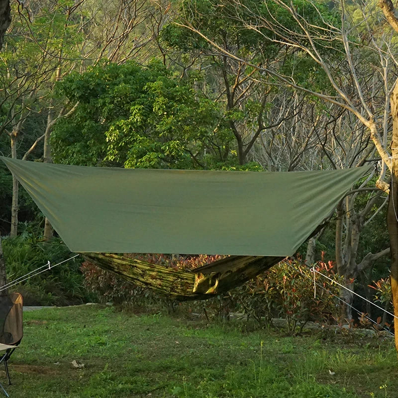 4.1x4.1m Large Camping Mat Hexagon Octagon Waterproof Ground Sheet Footprint Picnic Mat Big Tarp Awning Shade Beach Travel Mat