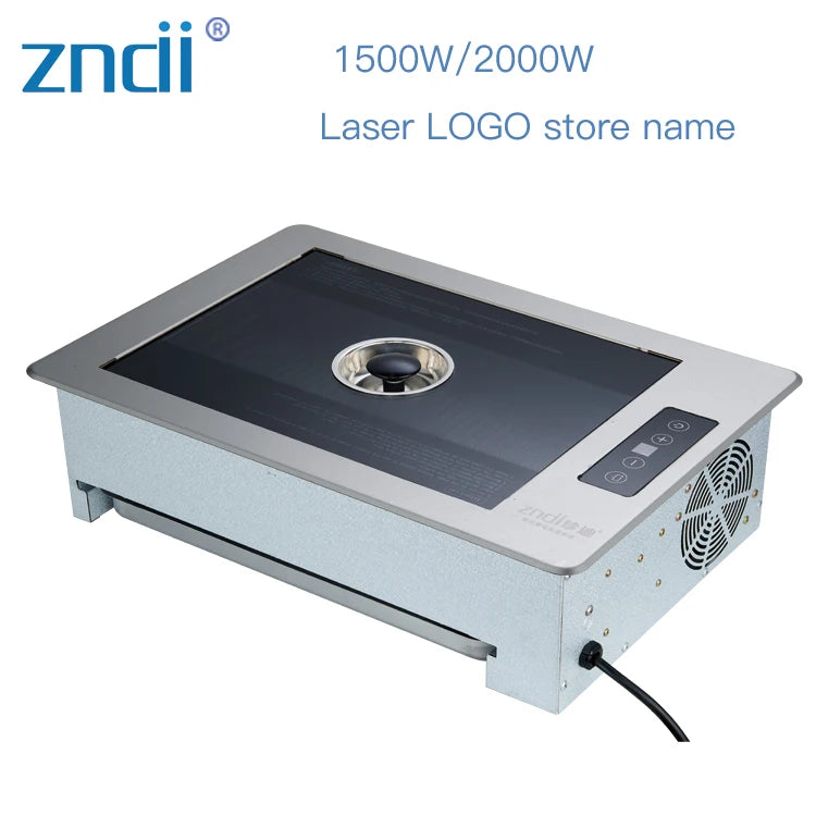 BBQ Grill Commercial 220V Korean Style Smokeless Square Stainless Steel Electric Grill