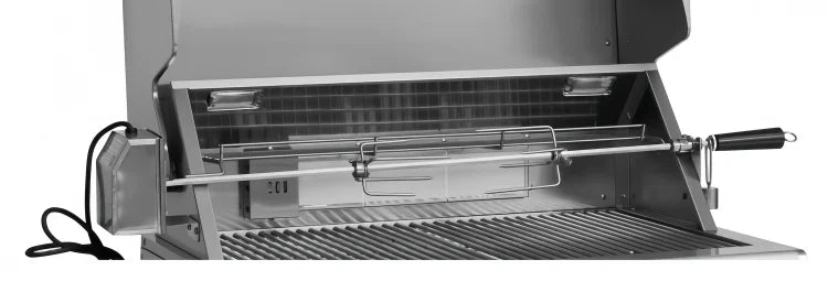 Outdoor Gas Black Stainless-Steel Build in BBQ Grills Plate Natural Gas Cooker With Oven and Grill Camping Barbeque Gas Grill