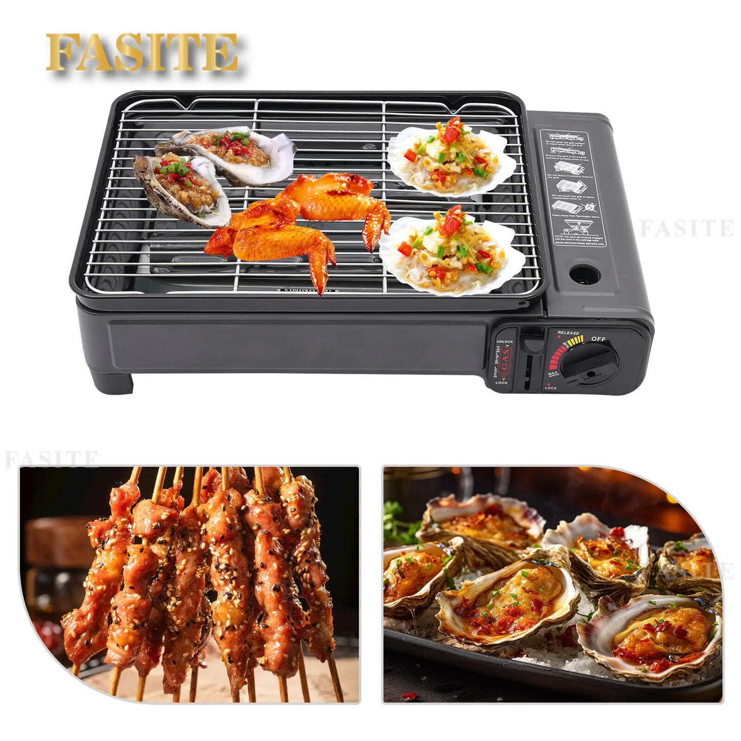 Nordic Butane Grill Gas Stove Portable for Camping Traveling Trekking