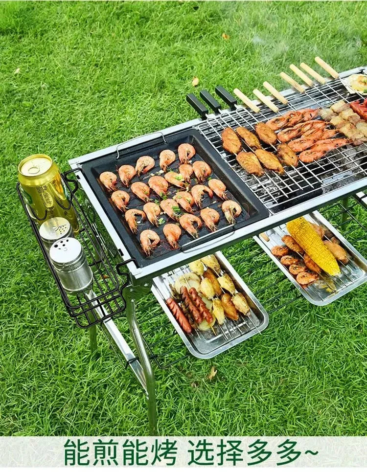 Barbecue Grill Barbecue  Household Charcoal Outdoor Carbon  Tools  Supplies