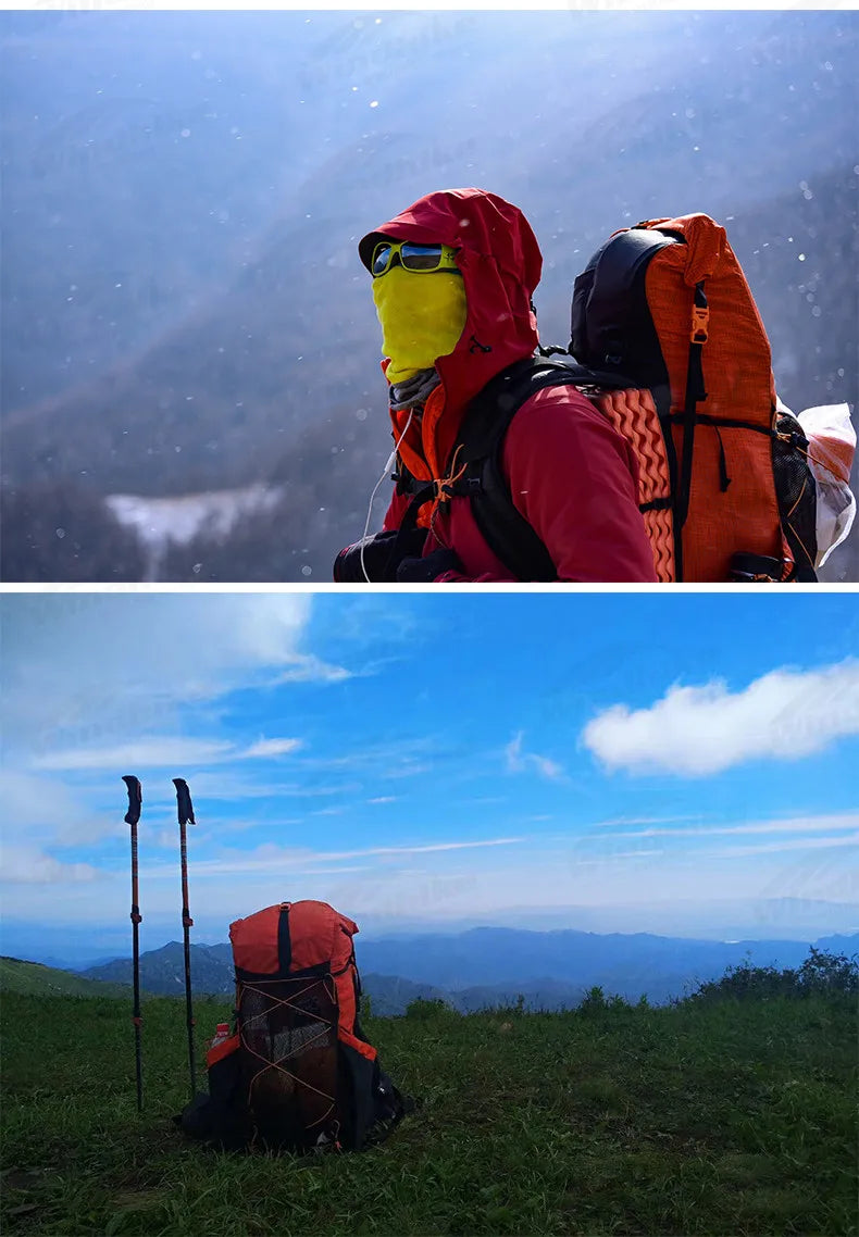 3F UL GEAR 40L+16L QIDIAN2.0 Backpack Ultralight Outdoor Camping Large Capacity Hiking Climbing Sport Waterproof Breathable Bag