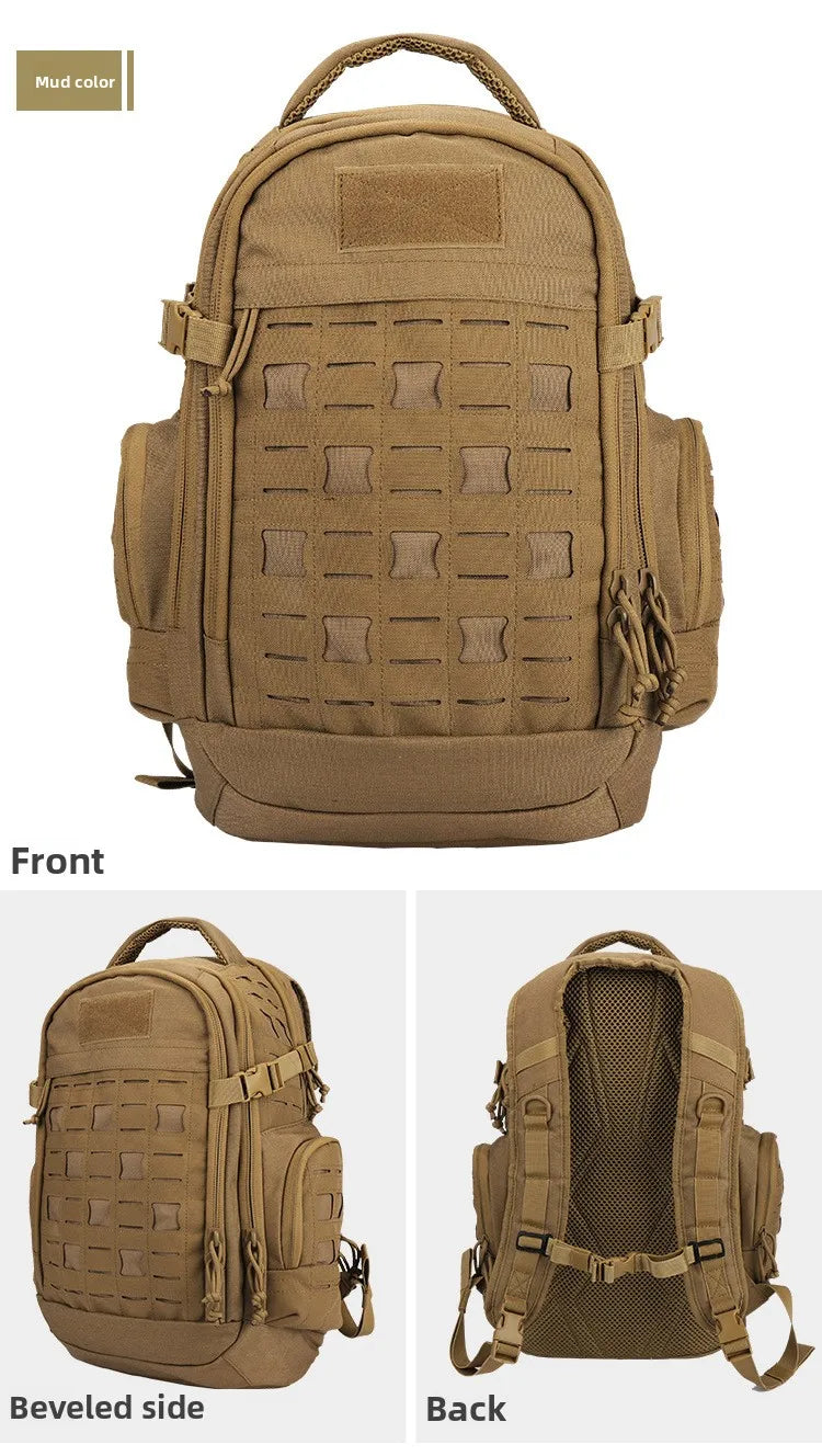 YAKEDA Assault Tactical Molle Backpack Fans 600D Sports Outdoor Bag High Capacity Tourism Hiking Mountain Camping Bags