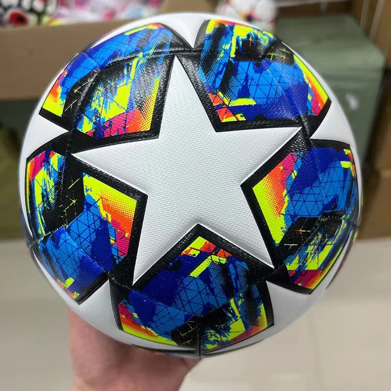 Football standard size 5 machine sewn ball PU explosion-proof material sports league outdoor competition football training