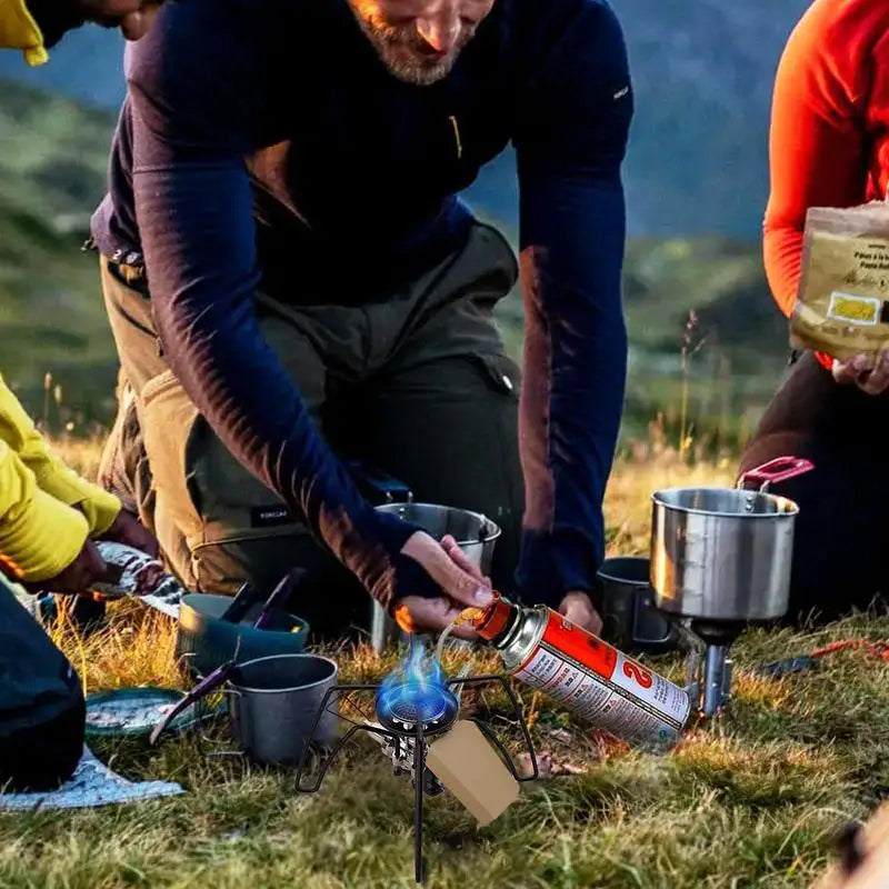 ST-310 Spider Folding Card Stove 2900W High-power Outdoor Portable Stainless Steel Stove For Camping Picnic BBQ Gas Stove