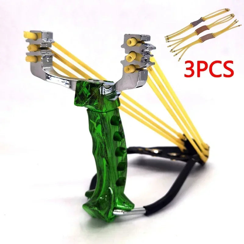 Metal Powerful Slingsshot Professional Slingshot  Hunting Outdoor Shooting Package Hunting Acessories Manual tools