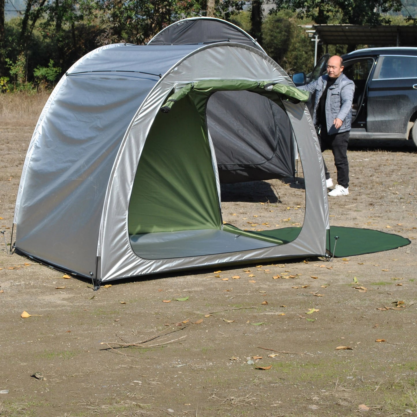 CZX-827 Advanced Bike Tent Bike Storage Shed tent,4 bikes storage tent,4 bikes tent,2 doors bigger cot bed tent,motorcycle tent