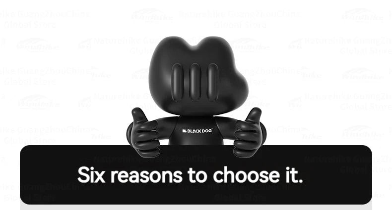 Naturehike Blackdog Automatic One-touch Tent Outdoor Camping Hexagonal Dome Tent Quick Open Waterproof Black Coated Sunscreen