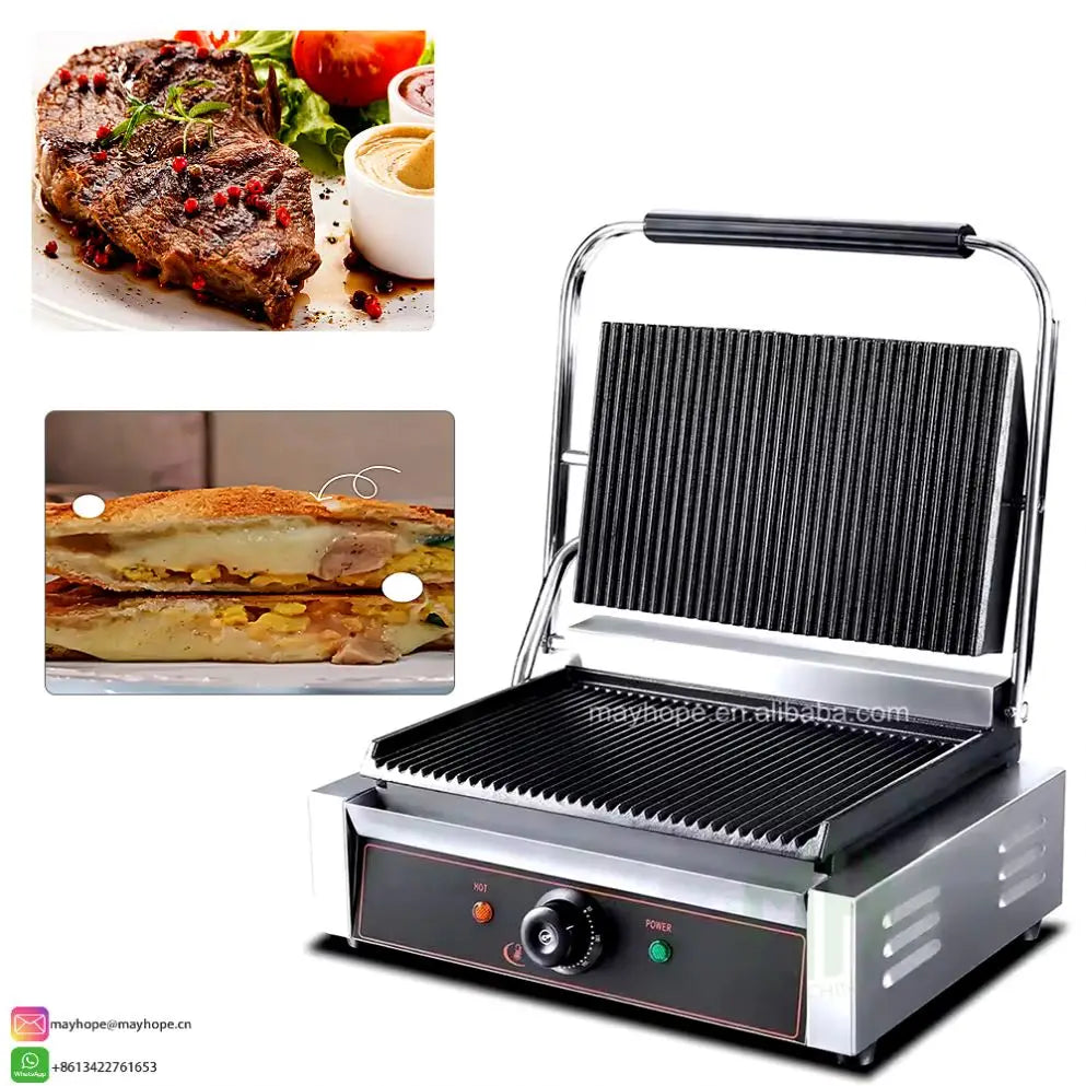 HOMFUL Marine Adjustable Boat Grill Inclined Bracket Mount BBQ Stove Propane Barbecue Gas Grill for Boat