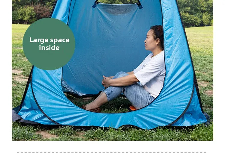 Portable Outdoor Camping Te nt Shower Tent Simple Bath Cover Changing Fitting Room Tent Mobile Toilet Fishing Photography T ent