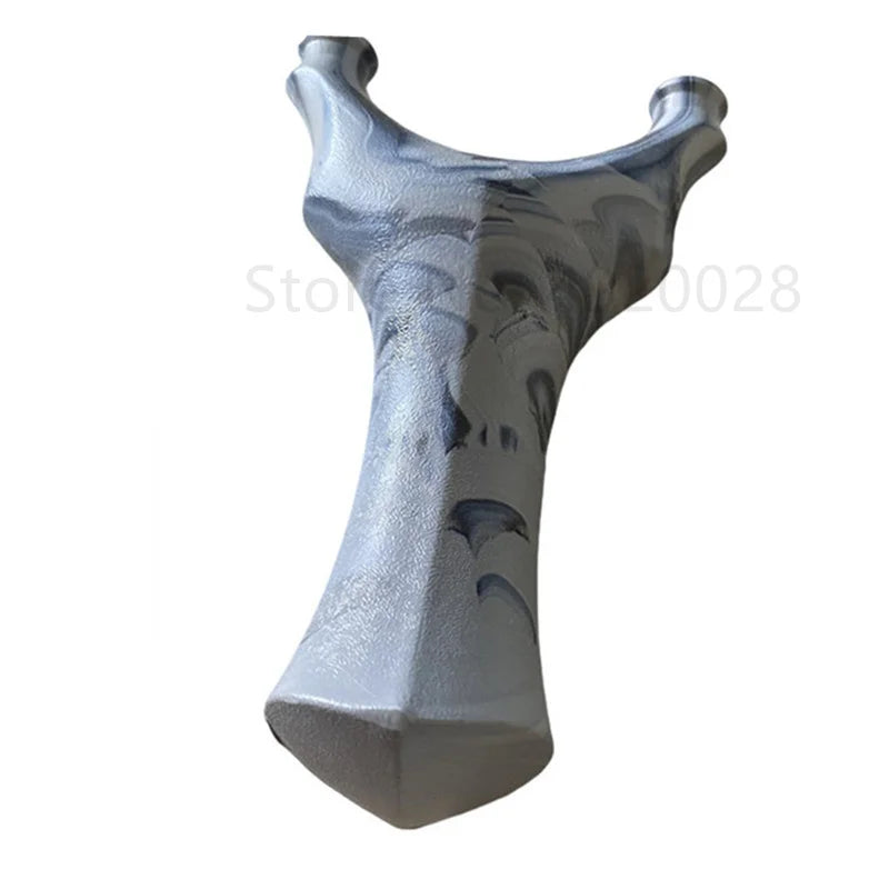 Strong Flat Rubber Band Slingshot Resin Slingshot Outdoor Hunting Catapult Slingshot Head Precision Competitive Slingshot