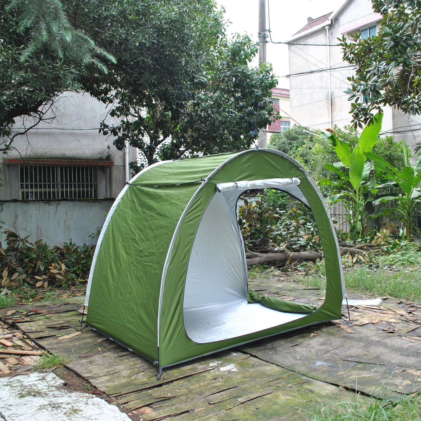 CZX-827 Advanced Bike Tent Bike Storage Shed tent,4 bikes storage tent,4 bikes tent,2 doors bigger cot bed tent,motorcycle tent