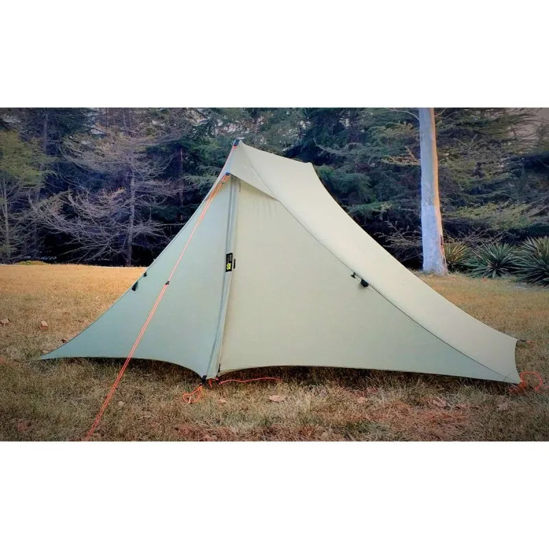Hikeburger Yuanxing 2P Outdoor Camping Ultralight Tent Tarp Type A Pyramid Double Silicon 20D Nylon Cloth Waterproof Canopy Tent