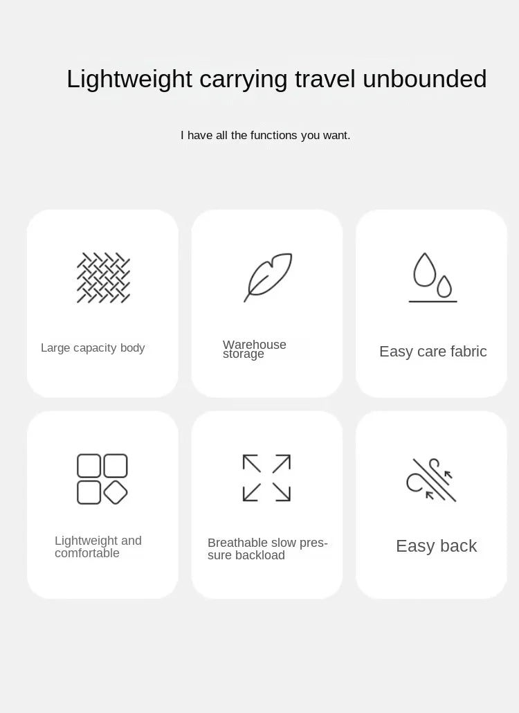 Oulylan Durable Portable Travel Shoulders Pack Versatile Outdoor Practical Climbing Bags Men Lightweight Large Capacity Backpack