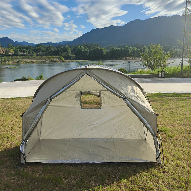 Multifunctional Tent Cot for Adults, Folding Camping Tent for 1 Person, Portable Easy Set-up Tent, COT BED Not Included