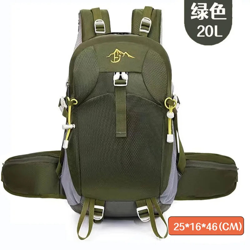 Small Camping Backpack 15-25L Soft Back Hiking Backpack Bag