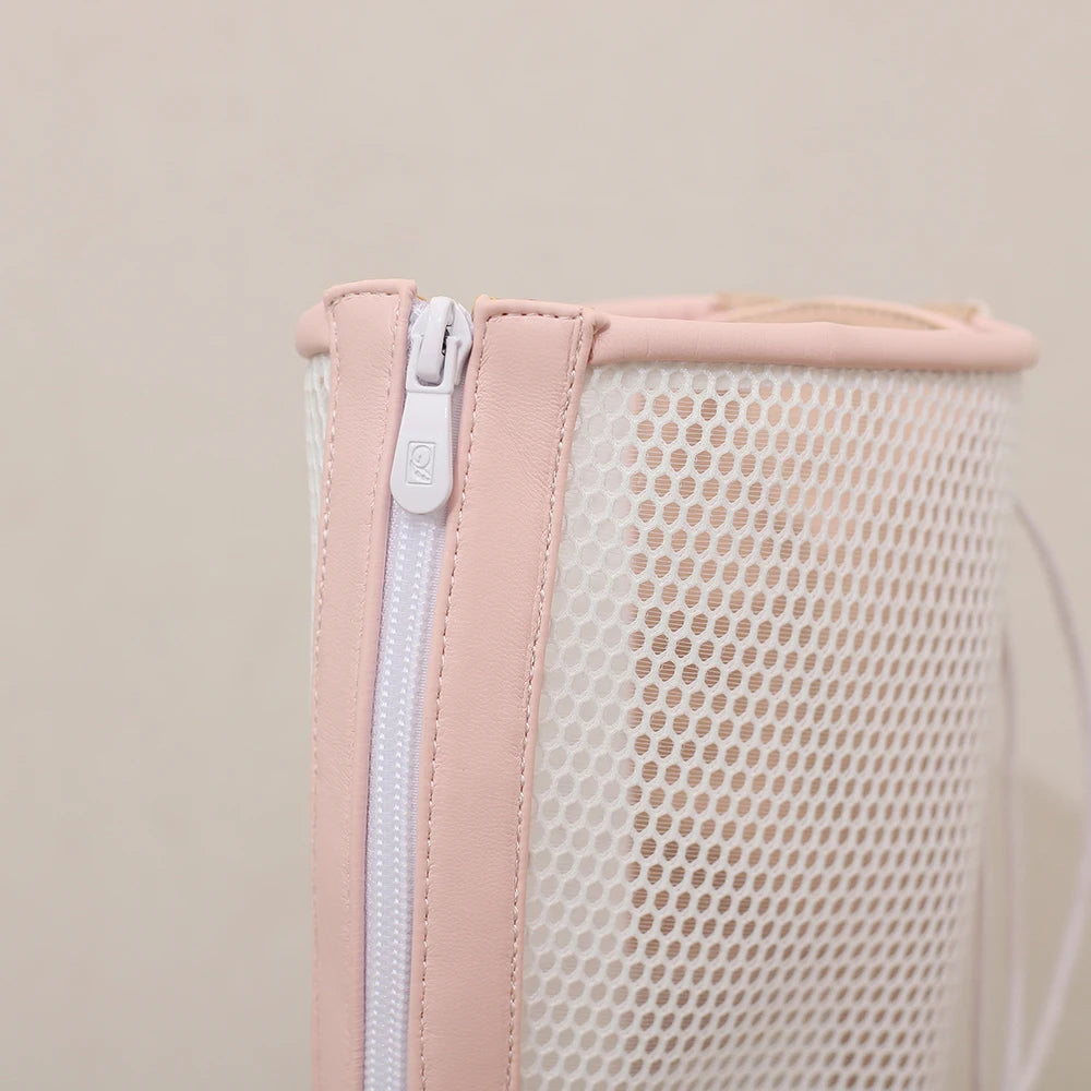 2026 PU Leather Women Knee High Heel Boots Platform Square High Heel Women Summer Boots Fashion Mesh Women's Shoes Pink Yellow