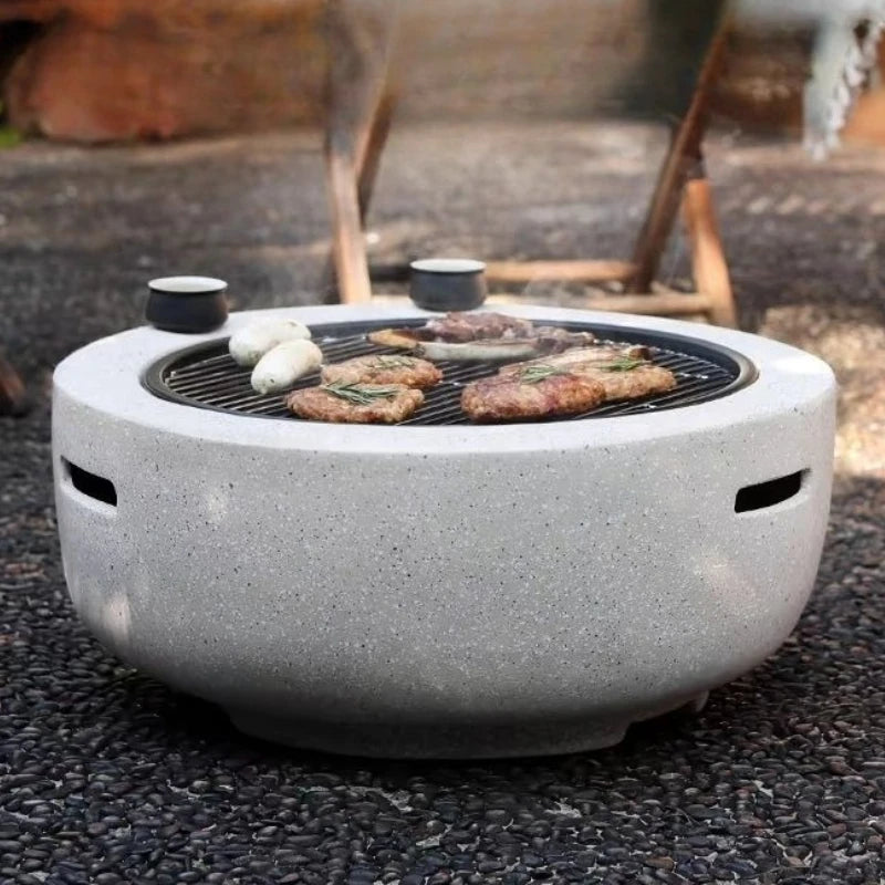 Camping BBQ Grills Outdoor Garden Charcoal Barbecue Brazier Portable Barbecue Grill Tent Travel Stove Kitchen Grill Accessories