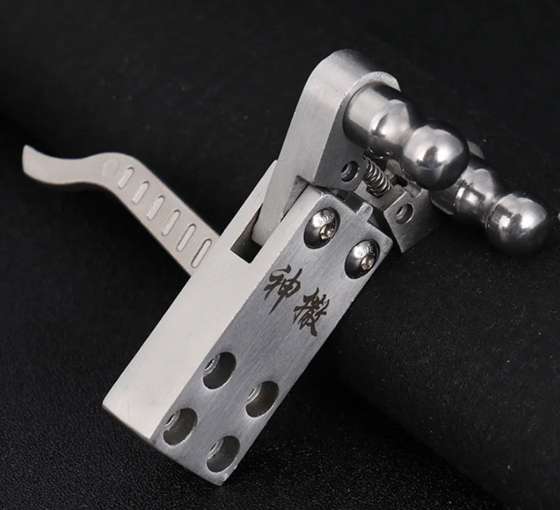 Stainless Steel Slingshot Release Device Polishing DIY Catapult Rifle Trigger Outdoor Hunting Shooting Tools