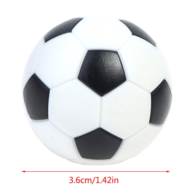 2pcs Resin Foosball Table Soccer Ball Indoor Games Fussball Football 36mm Games
