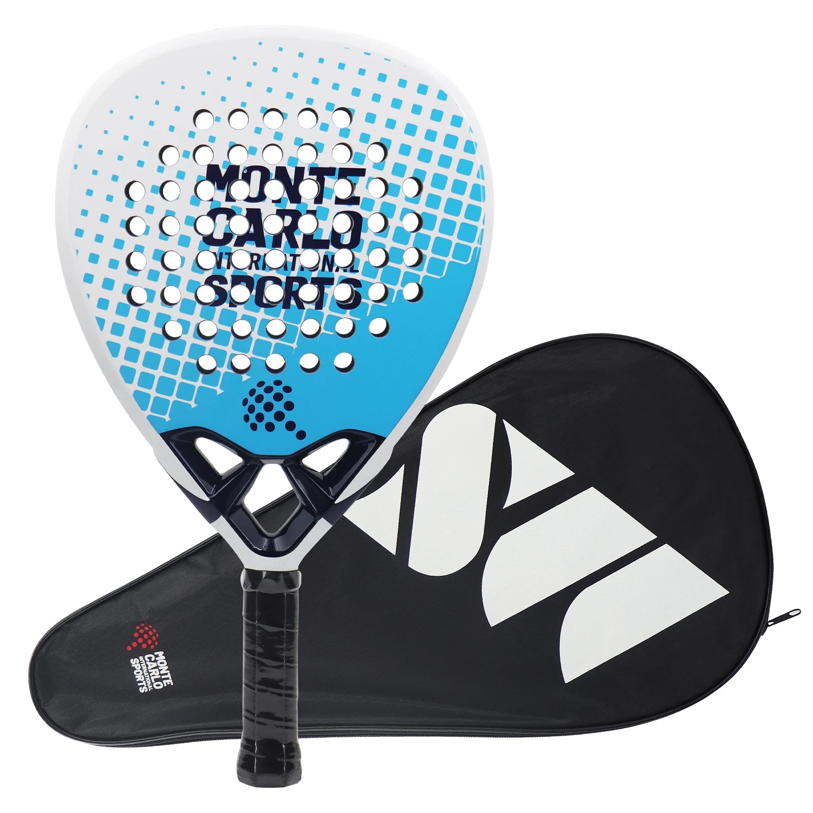 INSUM Padel Racket 2022 Carbon Fiber Soft EVA Surface High Balance Diamond Shape Sports Racket for Advanced Players Paddle