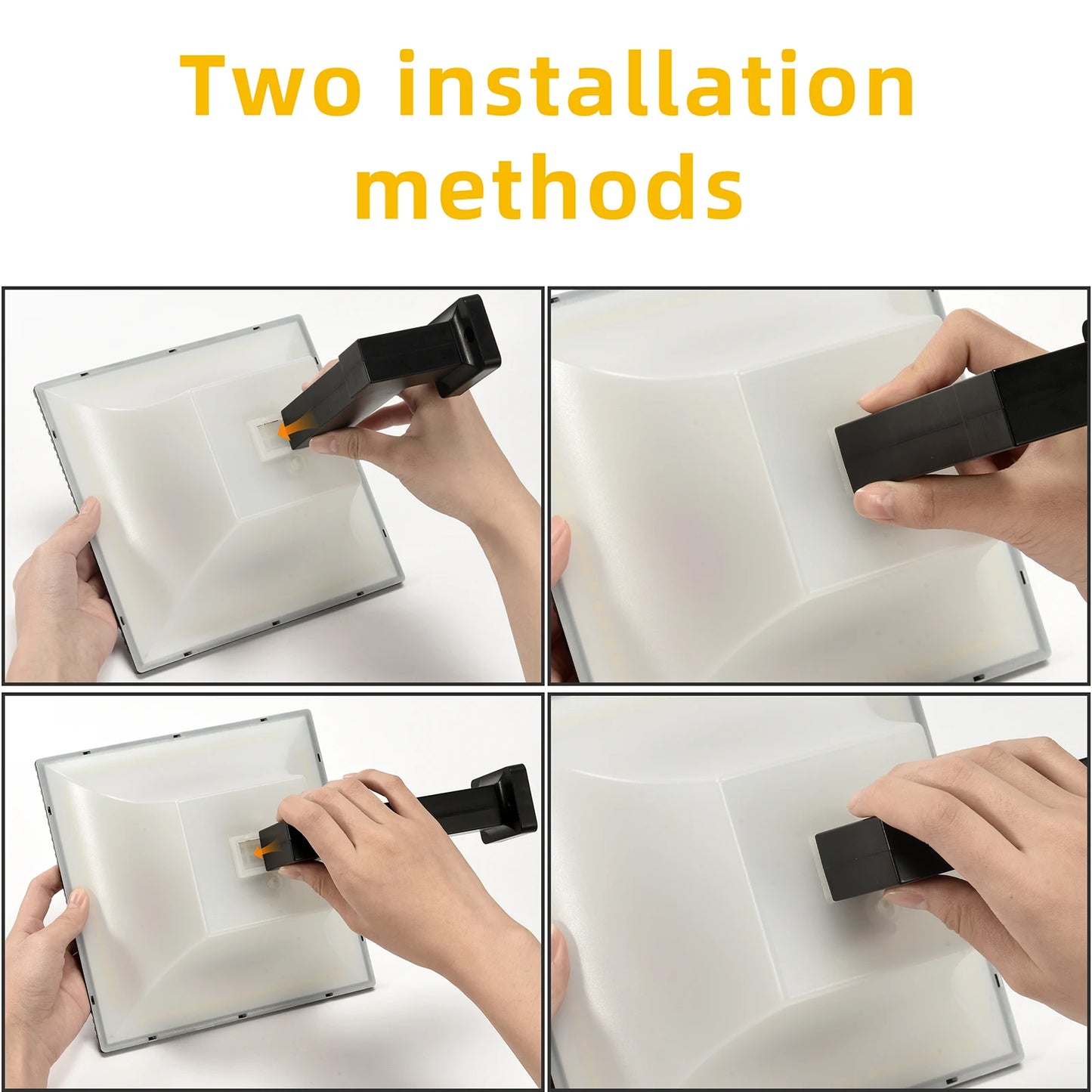 Solar Wall LED Lights with Radar Sensor Outdoor Waterproof Solar Stigma Light Outdoor Porch Light for Garage Entryway Lighting