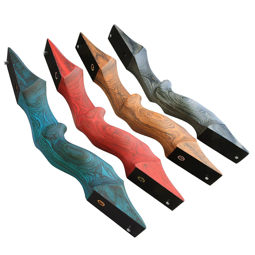 60inch Black Hunter Recurve Bow Right/Left Hand Traditional Beauty Hunting Reflection Bow And Arrow Outdoor Shooting Wooden Bow