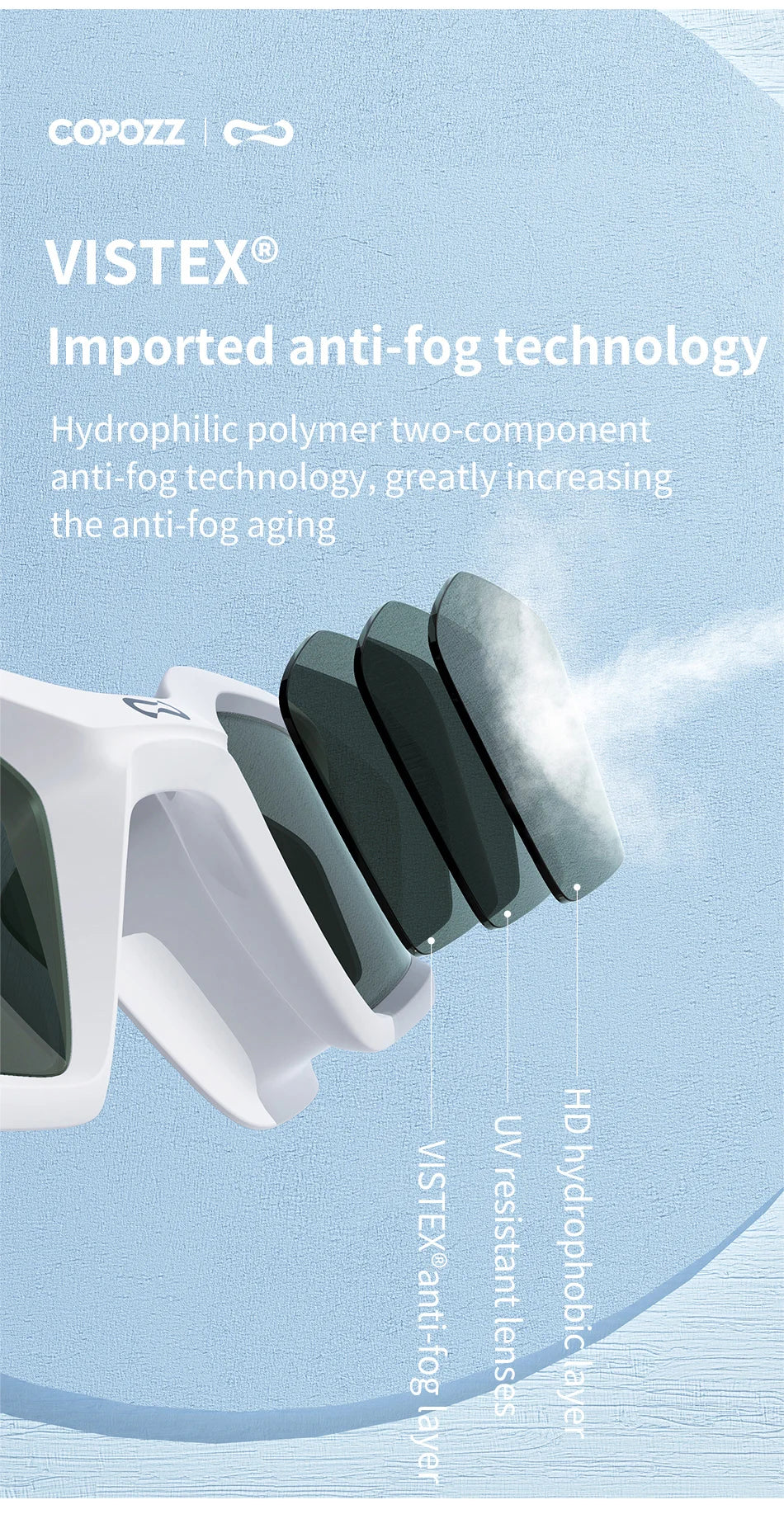 COPOZZ New Professional Swimming Goggles Electroplate Men Women Anti Fog UV Protection Adjustable Adult Fashion Swim Glasses