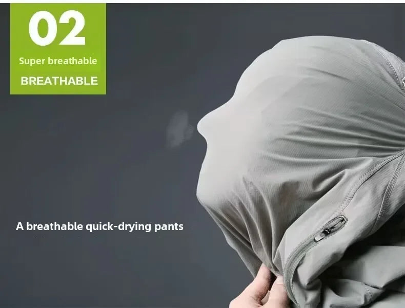 Golf Wear Men Pants New Style Stretch Spring Summer Outdoor Golf Trousers Utility Golf Pants Breathable Elastic Cargo Pants 골프웨어