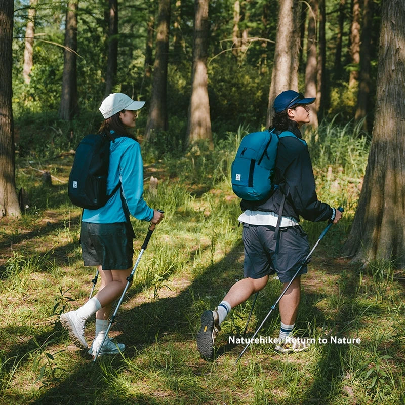 Naturehike 25L/30L Folding Backpack 30D Nylon Silicone Waterproof PU2000+ Outdoor Travel Climbing Hiking Ultralight Shoulder Bag