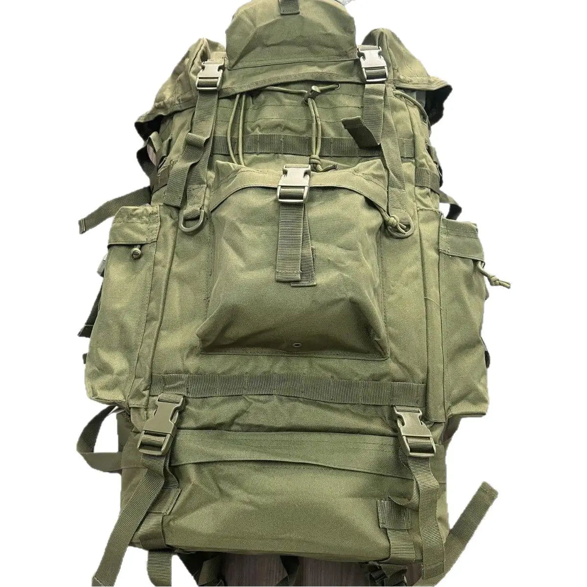 600D Polyester Hiking Bag Travel Backpack Men's And Women's Rucksack Large Capacity Trekking Luggage Package Emergency Knapsack