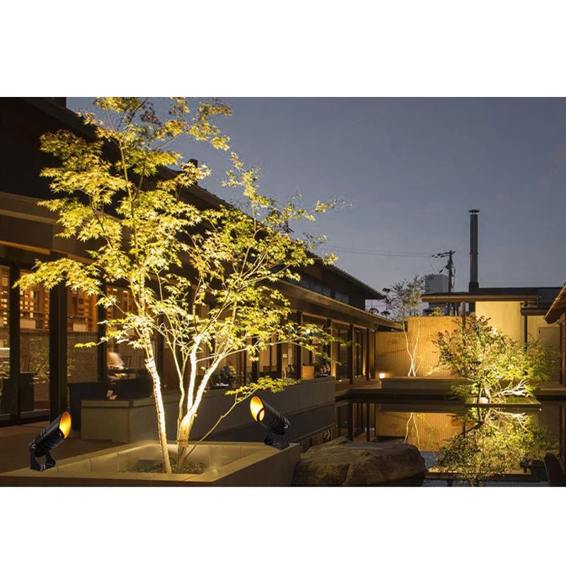 3W 5W 10W COB Outdoot IP65 Waterproof led Garden Lamp AC85-265V DC12V Outdoor Lighting Garden Light Landscape LED spotlight