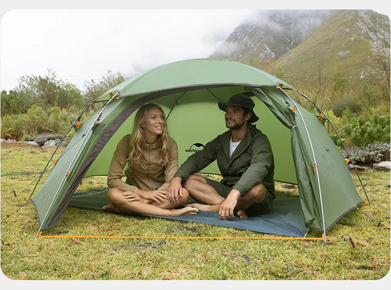 Naturehike Cloud Peak 20D Nylon Tent Ultralight 2 Persons Camping Hiking Outdoor Tent 4 Season Double Layer Backpack camper Tent