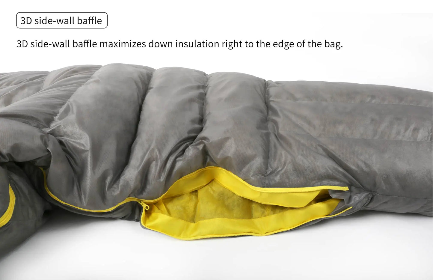 AEGISMAX Wind Hard Dusk Upgrade 7D Nylon 800FP Duck Down Sleeping Bag Outdoor Camping Hiking Bag