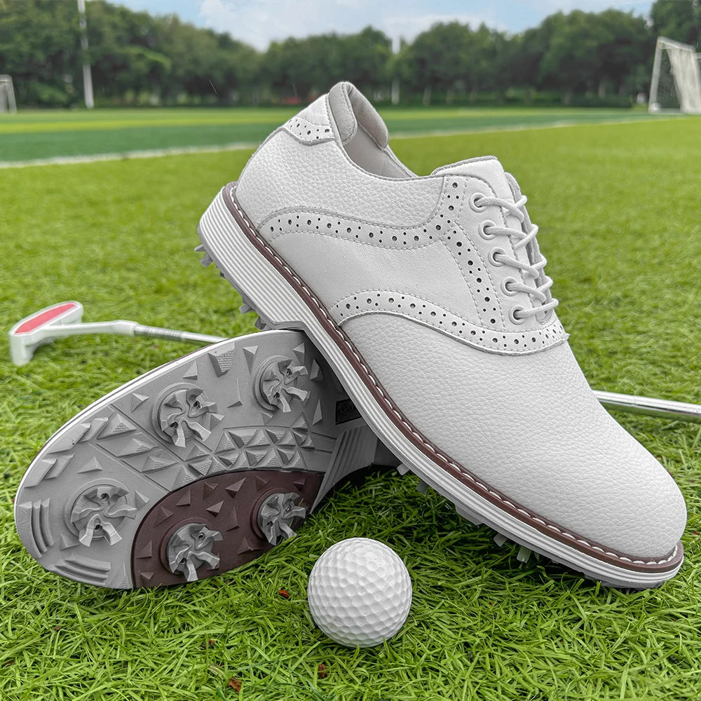 New Luxury Men Golf Lightweight Shoes Non Slip Sneakers for Golfing Golfers Footwears Training Shoes