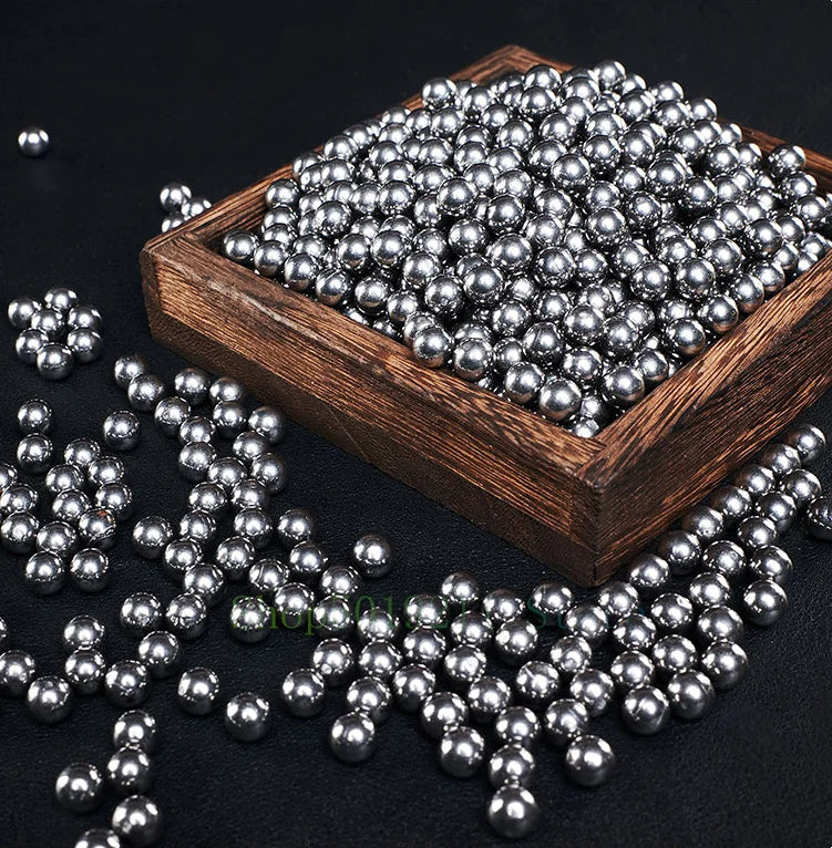 Glossy Steel 3mm-8mm Steel Ball Outdoor Slingshot Hunting Shooting Strong Catapult Sling Shots carbon Steel Hunting Accessories