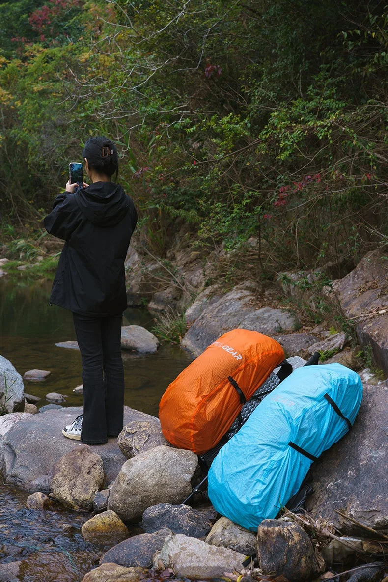 3F UL Gear UHMWPE Rain Cover For Backpack Outdoor Ultralight Hiking waterproof Trekking Rainproof 20-85L Backpack Cover