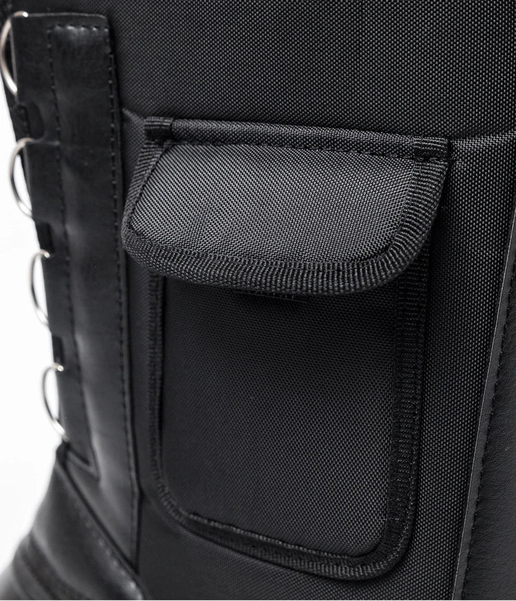 Winter Men's Waterproof Sneakers 2025 Outdoor Snow Boots for Men Thickened Warm Fishing Non-slip Hiking Boots Male Plus Size 46