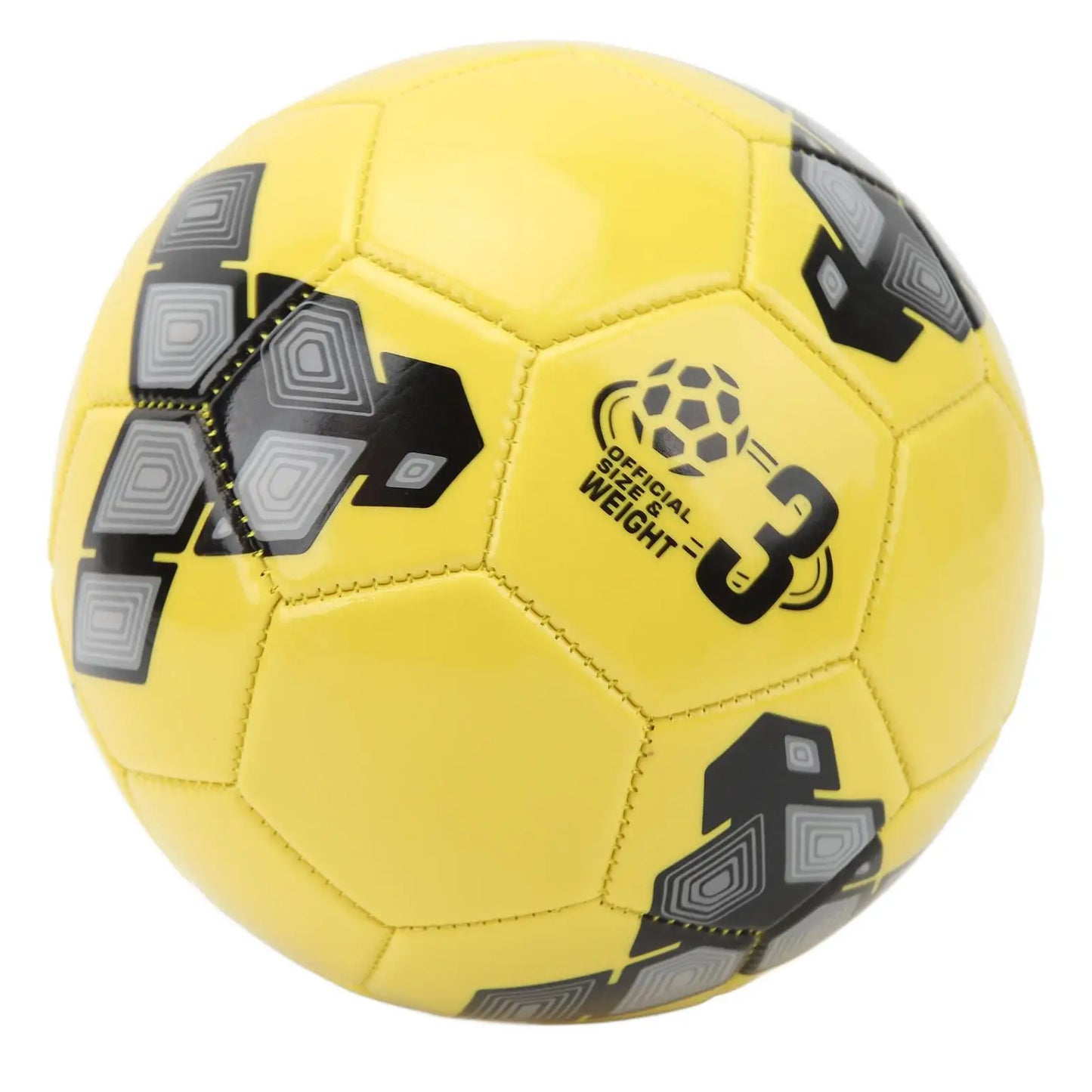 Kids Soccer Ball Size 3 Anti Leakage High Elasticity Durable Wear Resistant for Competitive Play