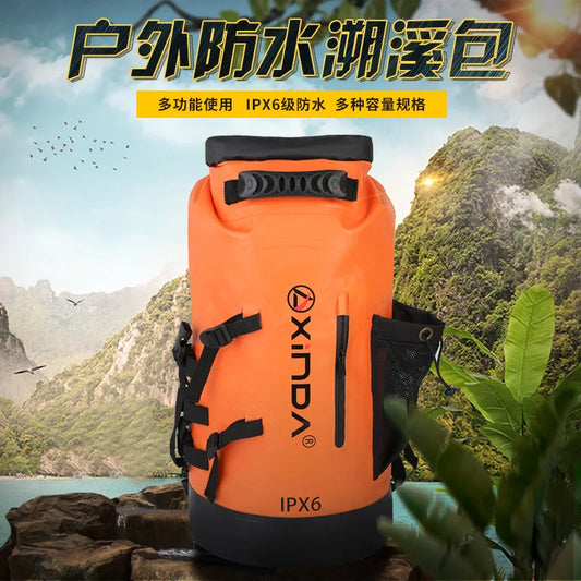 Waterproof backpack for mountaineering and tourism, outdoor mountaineering bag, for the river, p761