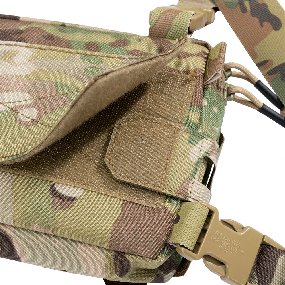 Tatcical Chest Rig Pouch Men's Functional Vest Bag Survival Army CAMO Molle System Kit Bag Backpack Locomotive Backpack