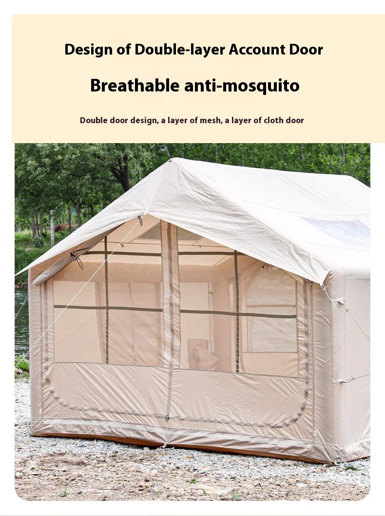 Automatic Inflatable Camping Tent Quick Setup Sunshade Waterproof Windproof for Outdoor Travel