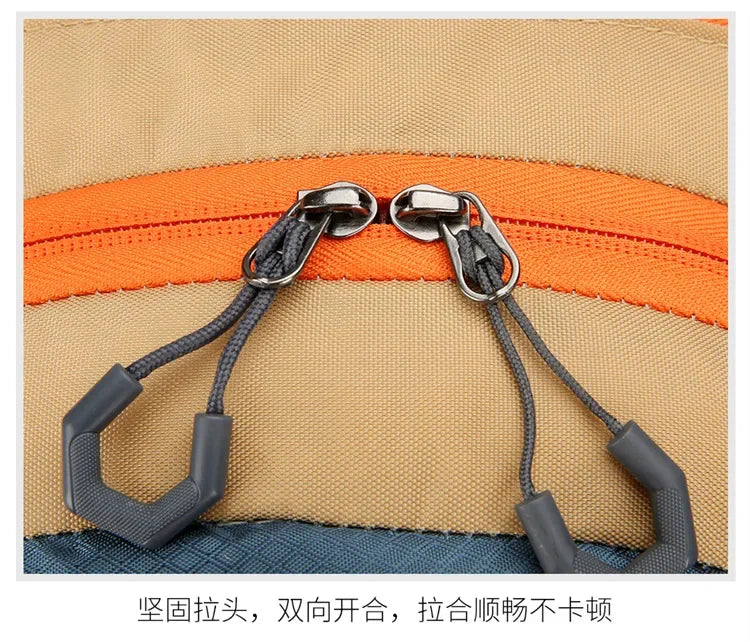 Mountaineering backpack 40 liters men's and women's outdoor sports bag waterproof camping hiking rain