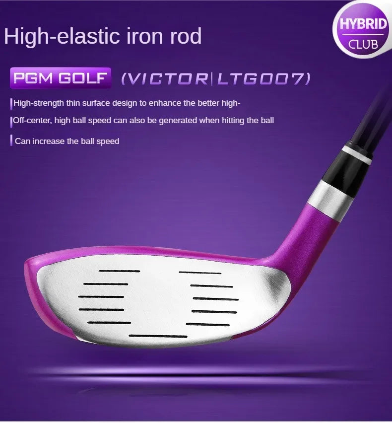 PGM Golf Clubs Golf Club Set Ladies Beginner Complete Set 12 Pcs/9 Pcs/4 Pcs,carbon Rod/steel Pole LTG007