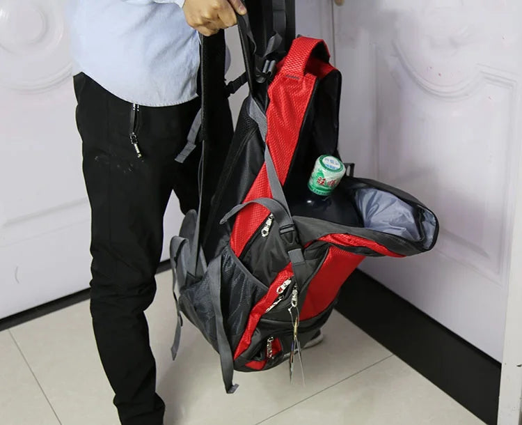 70L Outdoor Hiking Sports Travel Backpack School Bag Large Capacity Trekking Camping Climbing Back Pack Rucksack Tactical Bags