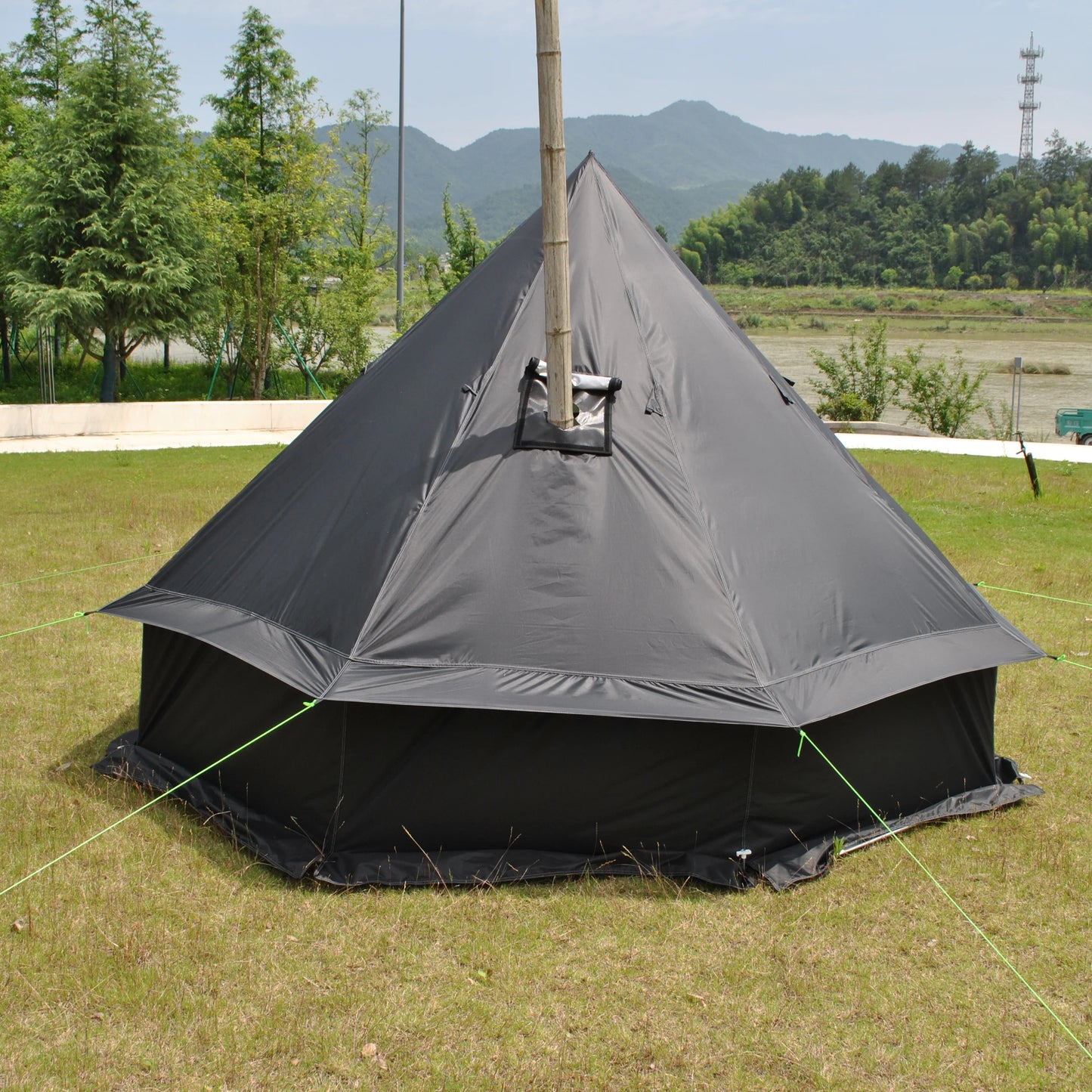 Regatta Mongolian Bell Tent - W/StoveJack, Waterproof, 4 Season Luxury Camping and Glamping Yurt Tent Outdoor