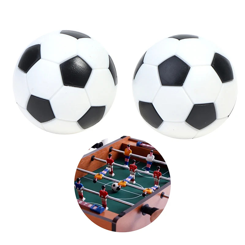 2pcs Resin Foosball Table Soccer Ball Indoor Games Fussball Football 36mm Games