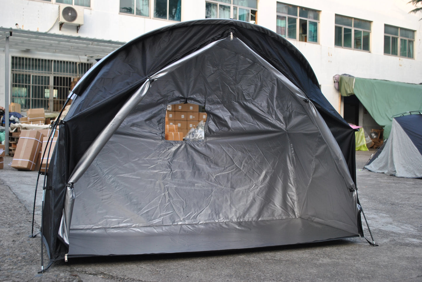 Durable Cot Tent for Camping, Light Weight, Backpacking Tent, Solo, 4000mm Camping Cot Package Not Include